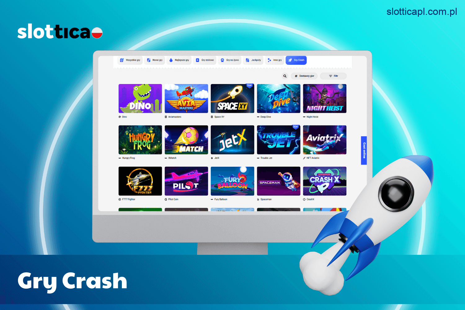 Gry Crash w ofercie Slottica Polska: co musisz wiedzieć?