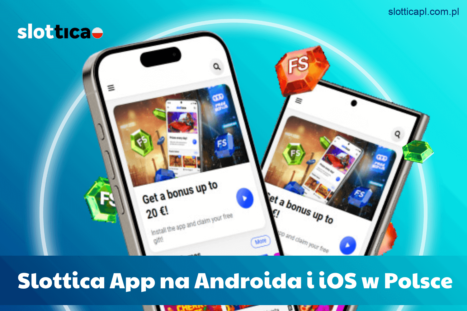 Aplikacja Slottica Casino na Androida i iOS dla graczy z Polski