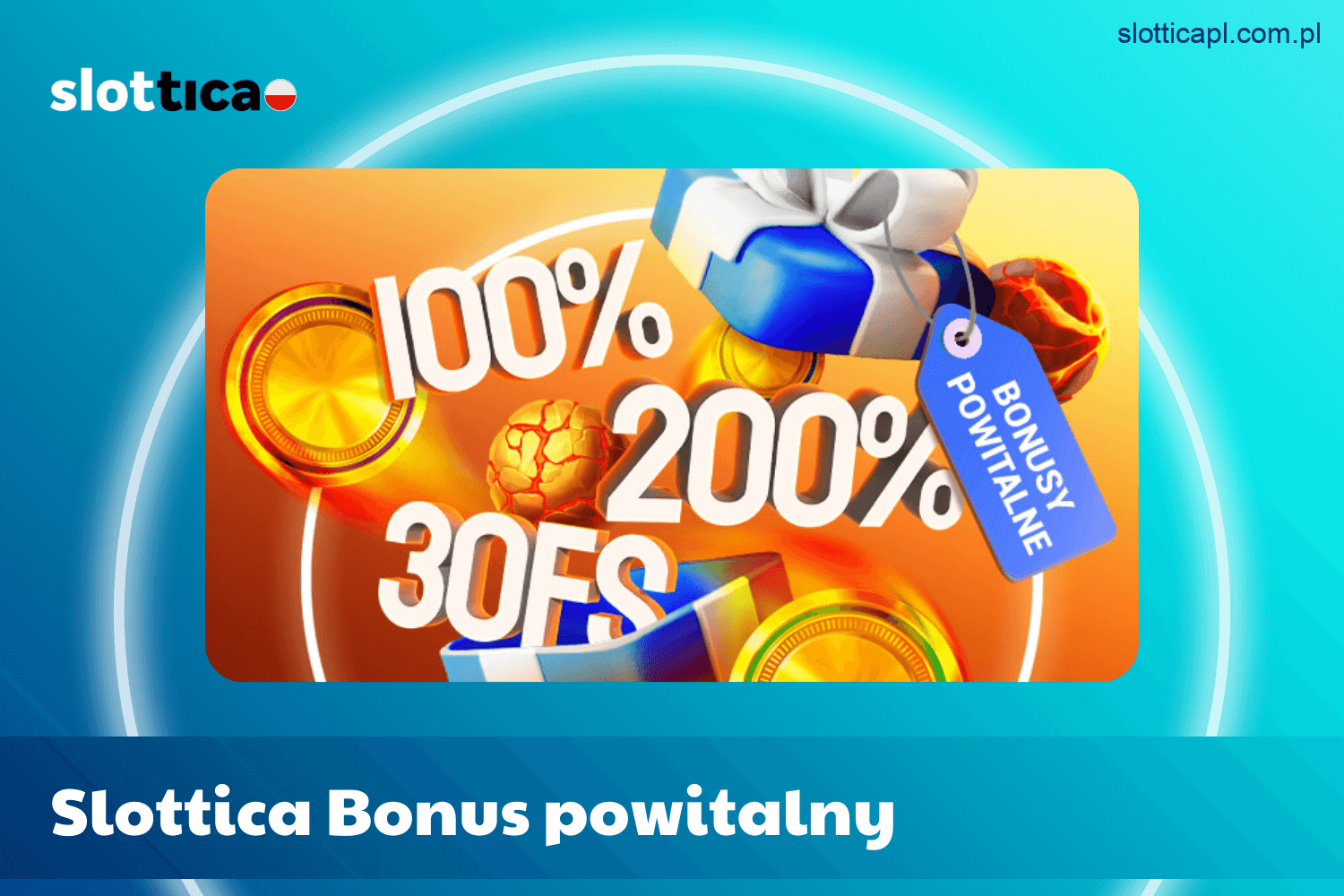 Powitalny pakiet bonusowy w Slottica w Polsce