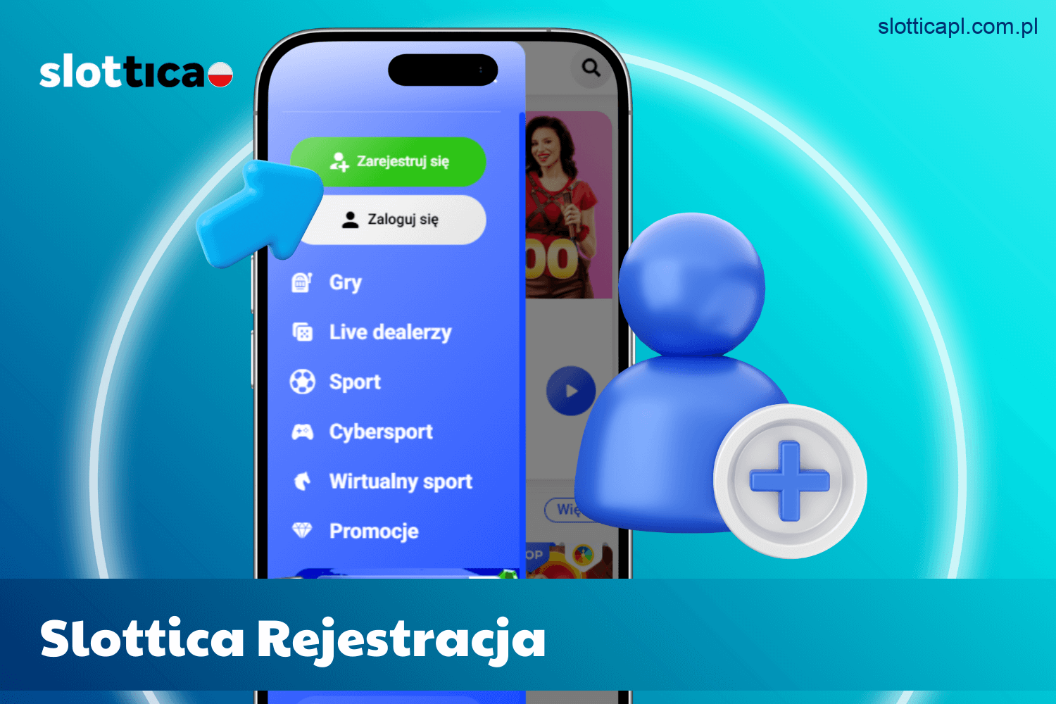 Proces rejestracji w Slottica Casino w Polsce