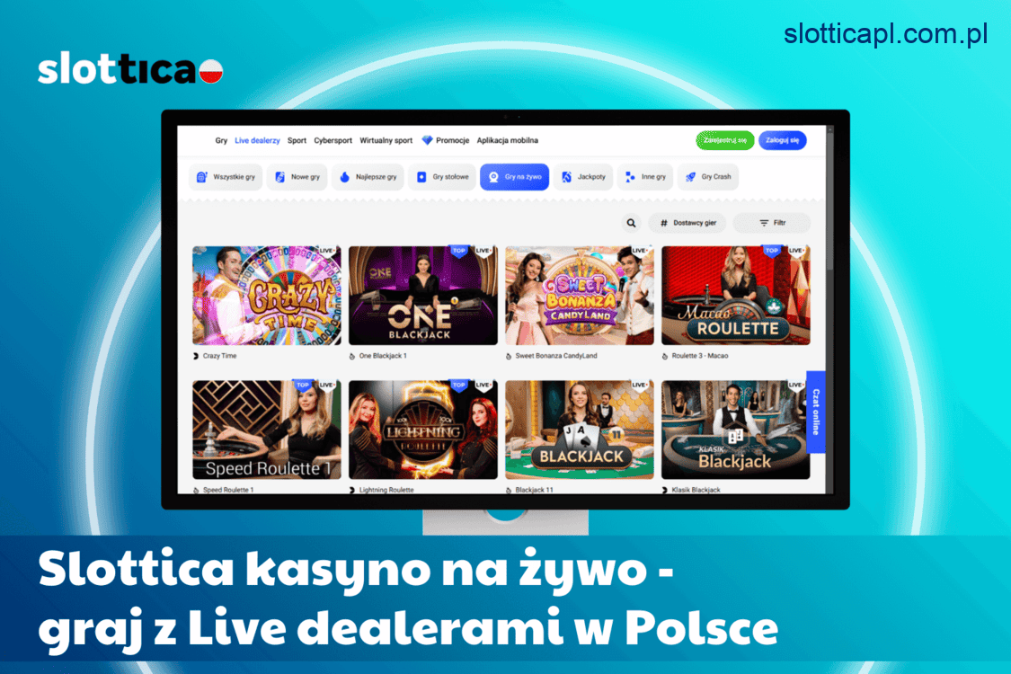 Slottica kasyno na zywo - graj z Live dealerami w Polsce